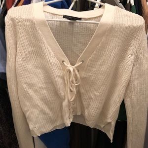 Cropped sweater
